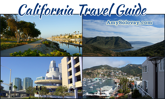 Welcome to our California Travel Guide. These are some of the most interesting places to travel in California -- but there are countless others besides just these. Top Left: Channel Islands Harbor, Oxnard, California; Top Right: Two Harbors, California on Catalina Island; Bottom Left: Long Beach, California; Bottom Right: Avalon, California on Catalina Island. Read on to learn more about these and other California travel destinations...