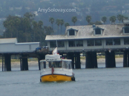 Water taxi rides are available from Stears Wharf to Santa Barbara Harbor and back again.