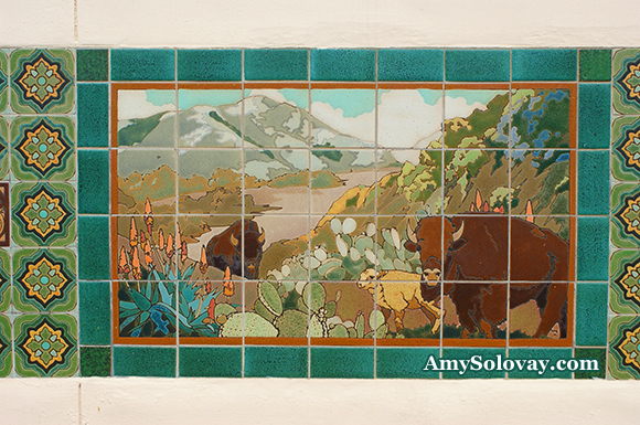 Tile Art in Avalon, California
