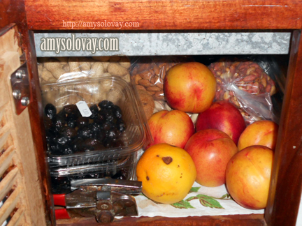 Our Pantry Filled With Food After Re-Supplying in Crete Our Pantry Filled With Food After Re-Supplying in Crete