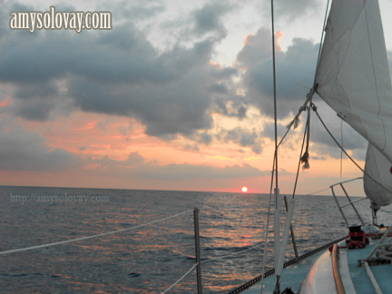 The sailing adventure continues The sailing adventure continues